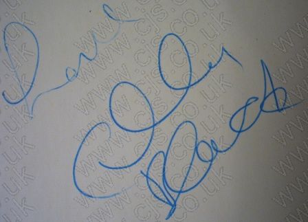 [cilla black autograph 1960s]
