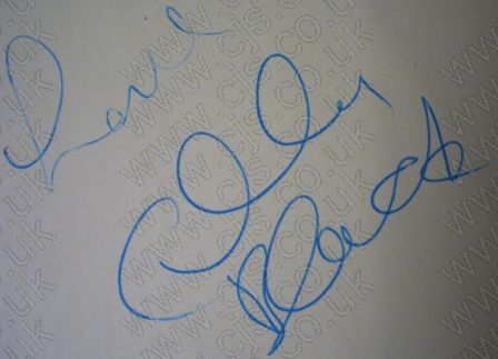 [cilla black autograph 1960s]