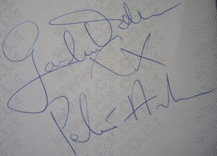 [peter and gordon peter asher and gordon waller autograph 1960s]