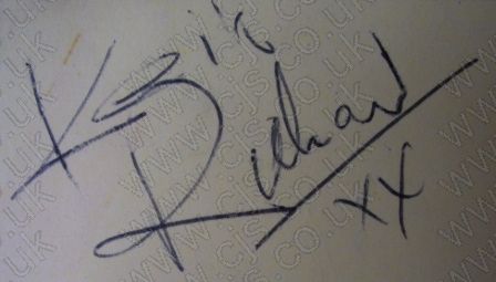 [keith richard rolling stones autograph 1960s]
