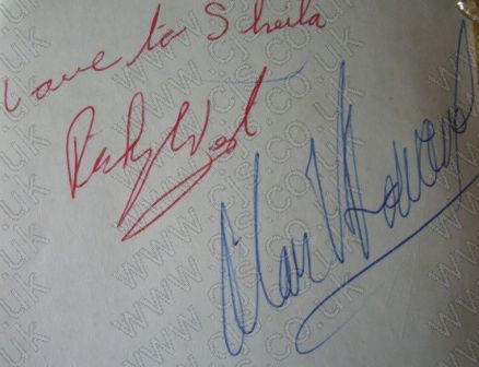 [the tremeloes rock west alan howard autograph 1960s]