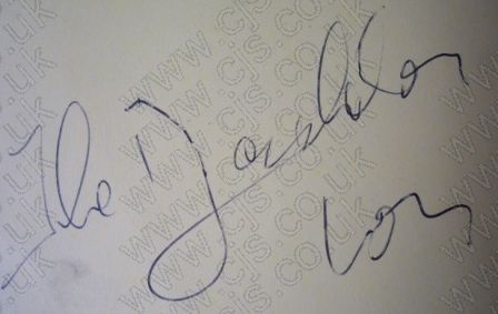 [bachelors con autograph 1960s]