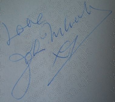 [searchers john mcnally autograph 1960s]