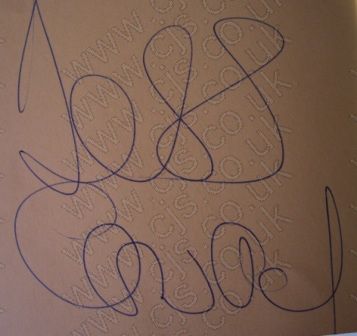 [jess conrad autograph1960s]