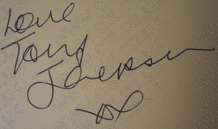 [the chants joe ankrah autograph 1960s]