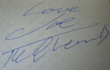 [searchers tony jackson autograph 1960s]