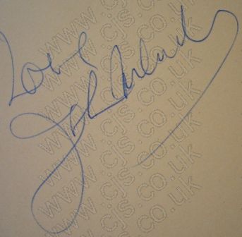 [searchers john mcnally autograph 1960s]