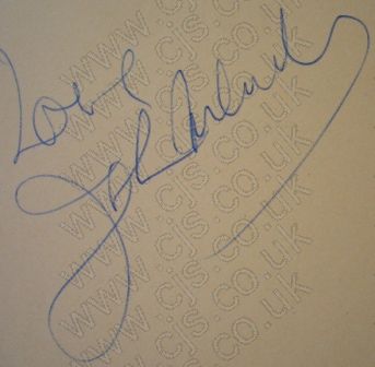 [searchers john mcnally autograph 1960s]